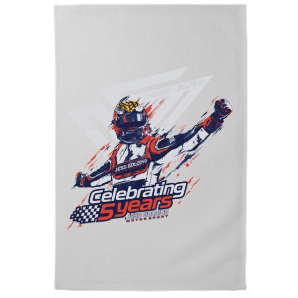 JGM 5-Year Anniversary Tea Towel Thumbnail