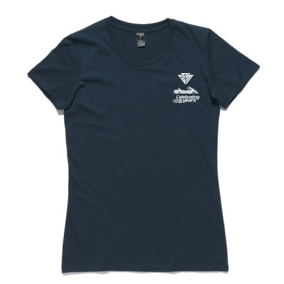 JGM 5-Year Anniversary Ladies Tee - kart logo Thumbnail